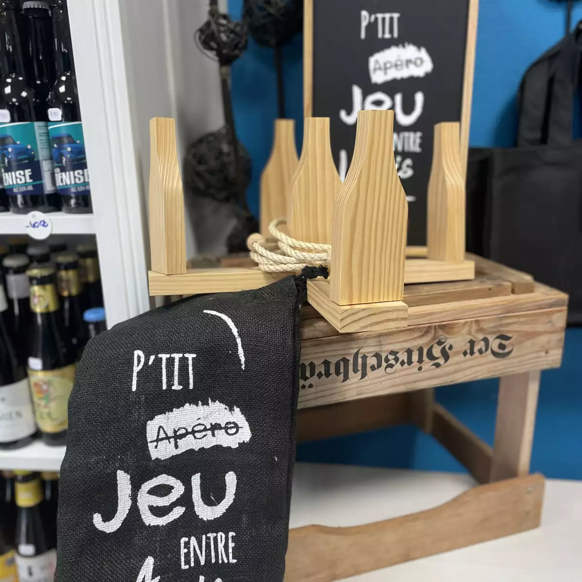 Jeu apéro en bois